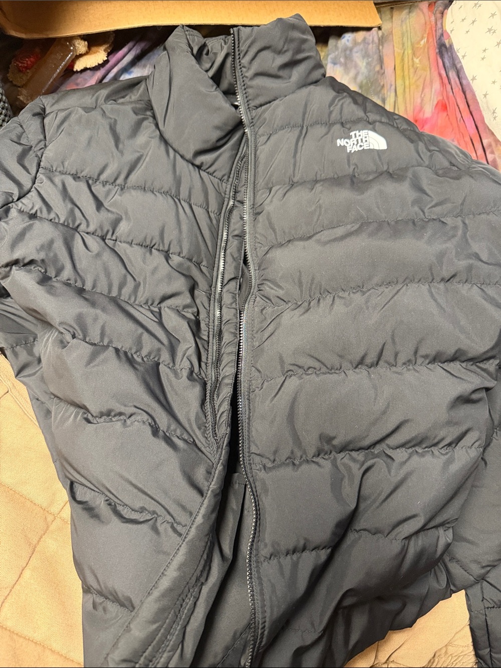 The North Face Black women’s Quilted Puffer Jacket